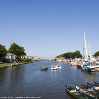 Buy canvas prints of Bude canal, Cornwall by Nik Taylor