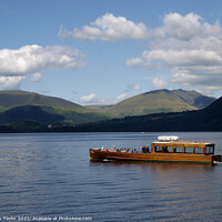 Buy canvas prints of Derwentwater launch by Nik Taylor