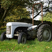 Buy canvas prints of Classic tractor by Nik Taylor