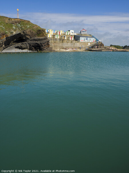 Sea pool at Bude Picture Board by Nik Taylor
