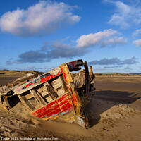 Buy canvas prints of Colourful wreck by Nik Taylor