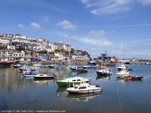 Brixham Picture Board by Nik Taylor
