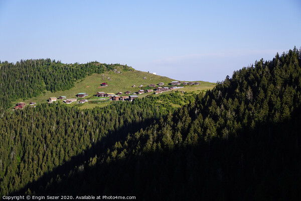 View of The Sal Plateau at Rize Turkey Picture Board by Engin Sezer