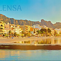 Buy canvas prints of PUERTO POLLENSA  by LG Wall Art