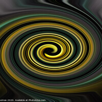 Buy canvas prints of Swirl #5 by Peter Thomas