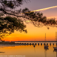 Buy canvas prints of Sailing into the sunset & Hayling Island  by David Spence