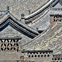 Buy canvas prints of Chinese Roofs by Alexandra Lavizzari
