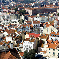 Buy canvas prints of View of Lisbon by Alexandra Lavizzari