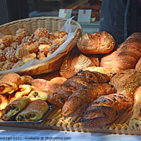 Buy canvas prints of Croissants and Other French Delicacies by Alexandra Lavizzari