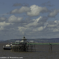 Buy canvas prints of Clevedon Pier Balmoral by Rory Hailes