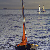 Buy canvas prints of Mirror dinghy by Rory Hailes