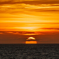 Buy canvas prints of The sun about to set by Rory Hailes