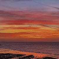 Buy canvas prints of Sunset over the Severn Estuary by Rory Hailes
