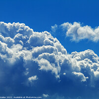 Buy canvas prints of Fluffy cumulus cloud by Rory Hailes