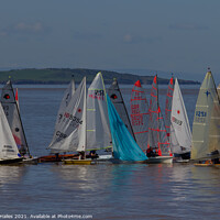 Buy canvas prints of Clevedon Sailing Reggata by Rory Hailes