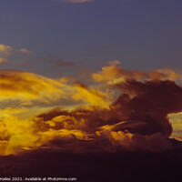 Buy canvas prints of Cloud Formation Sunset by Rory Hailes