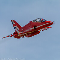 Buy canvas prints of Red Arrow by Rory Hailes