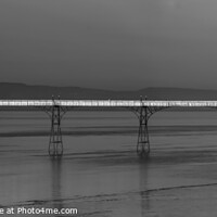 Buy canvas prints of Clevedon Pier Panorama by Rory Hailes