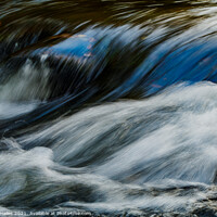 Buy canvas prints of Waterfall over rocks by Rory Hailes