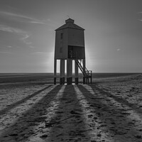 Buy canvas prints of Low-Light House Burnham On Sea by Rory Hailes