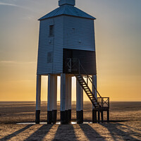 Buy canvas prints of Low-Light House Burnham On Sea by Rory Hailes