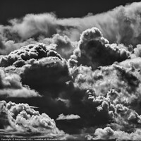Buy canvas prints of Fluffy clouds in the sky by Rory Hailes