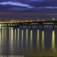 Buy canvas prints of Clevedon Pier Balmoral by Rory Hailes