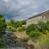 Buy canvas prints of The Water of Fleet river and Mill at Gatehouse, Dumfries and Galloway, Scotland by SnapT Photography