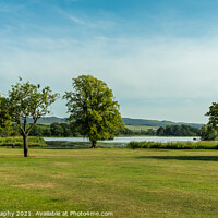 Buy canvas prints of Lochside Park and Carlingwark Loch at Castle douglas on a summers day, Scotland by SnapT Photography
