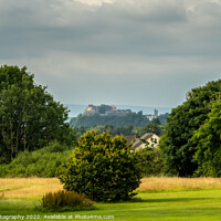 Buy canvas prints of View of Stirling Castle from the site of the Battle of Bannockburn in summer by SnapT Photography