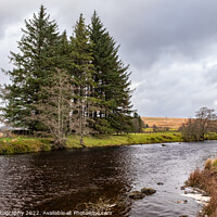Buy canvas prints of The Long Pool on the Water of Deugh river near Carsphairn in winter, Dumfries and Galloway, Scotland by SnapT Photography