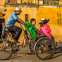 Buy canvas prints of A tour through the ancient old town by cyclo ride by SnapT Photography