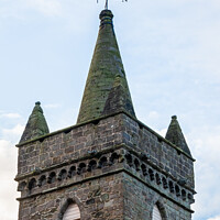 Buy canvas prints of The steeple of the Tolbooth at Kirkcudbright, Dumfries and Galloway, Scotland by SnapT Photography