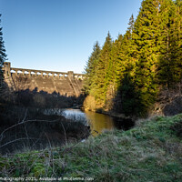 Buy canvas prints of Clatteringshaws Dam and the Blackwater of Dee, Dumfries and Galloway, Scotland by SnapT Photography