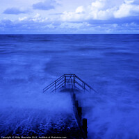 Buy canvas prints of Cromer Seascape by Philip Skourides