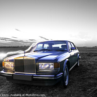Buy canvas prints of Rolls Royce Silver Shadow  by Philip Skourides