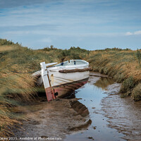 Buy canvas prints of Waiting for the tide. by James Catley