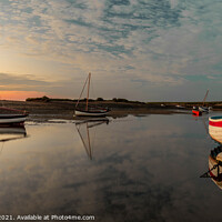Buy canvas prints of Norfolk sunset by James Catley