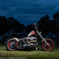 Buy canvas prints of Harley Davidson Chopper by James Catley