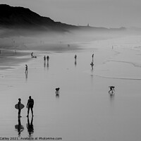 Buy canvas prints of Saltburn surf by James Catley