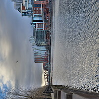 Buy canvas prints of Salford Quays  by Emily Koutrou