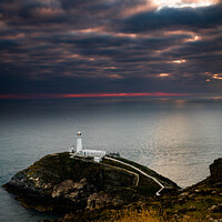 Buy canvas prints of South Stack Lighthouse by Peter Taylor
