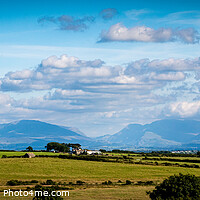 Buy canvas prints of View to Snowdon from Anglesey by Peter Taylor