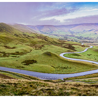 Buy canvas prints of Road to Edale by Peter Taylor