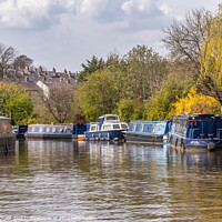 Buy canvas prints of Leeds Liverpool Canal Skipton Yorkshire by Phil Longfoot