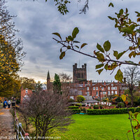 Buy canvas prints of Chester Roman Wall during Autumn by Phil Longfoot