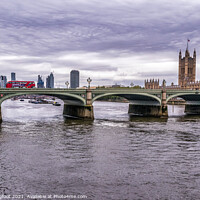 Buy canvas prints of Westminster Bridge London by Phil Longfoot