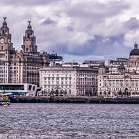 Buy canvas prints of Liverpool City Waterfront by Phil Longfoot