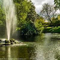 Buy canvas prints of Sefton Park Liverpool Fountain by Phil Longfoot