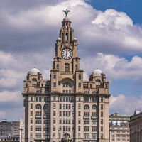Buy canvas prints of Royal Liver Building Liverpool  by Phil Longfoot